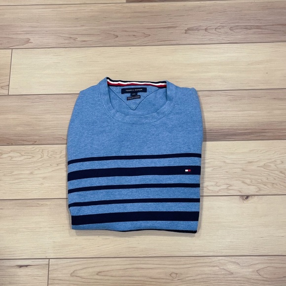 tommy hilfiger striped crewneck - Picture 3 of 4